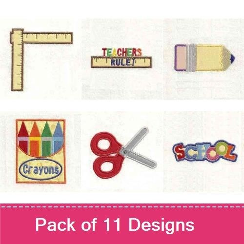 Applique Back to School