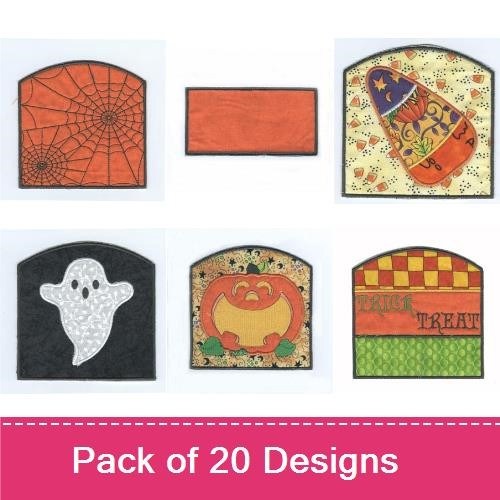 Applique Halloween Bags
