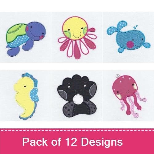 Applique Sea Friends