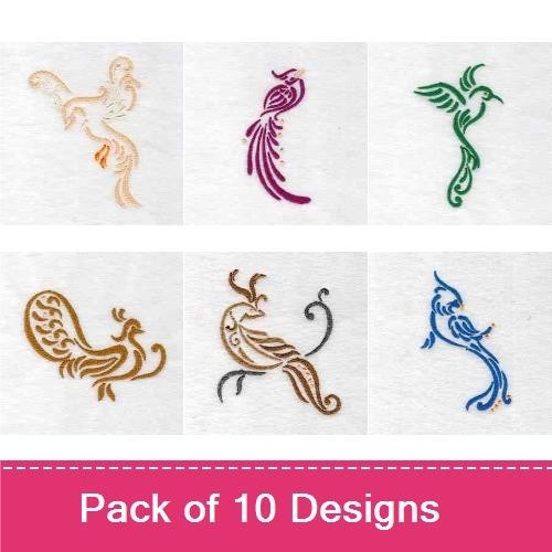 Art Deco Birds