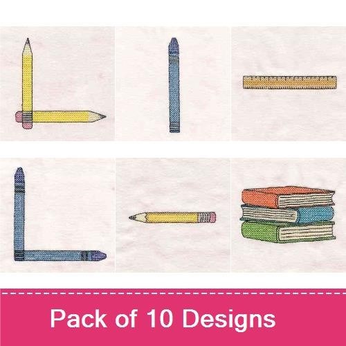 Back to School Cross Stitch