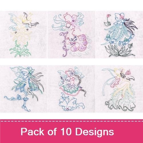 Animal Embroidery Bundle – Cute Characters with Treats (10 Designs)