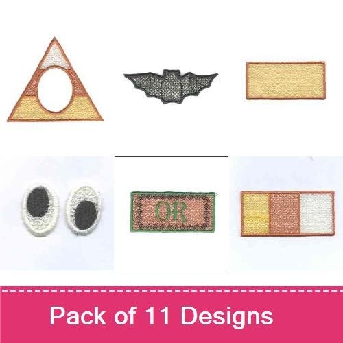 Candy Corn Tea Light Hanger