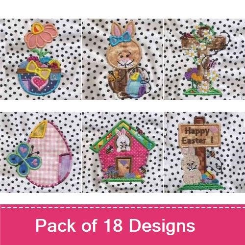 Easter Time Applique