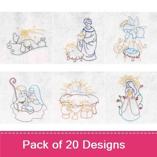 Nativity Color Lines
