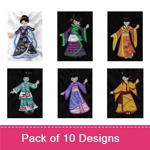 Applique Kimonos