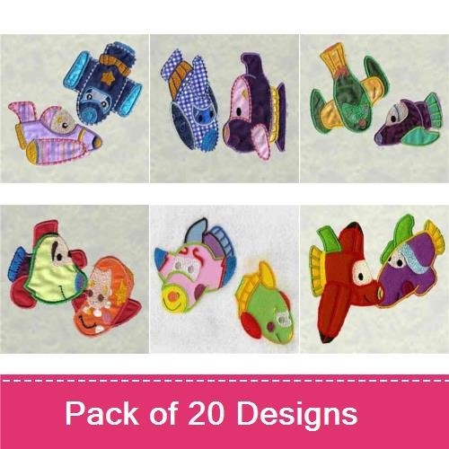 Applique Living Spaceships