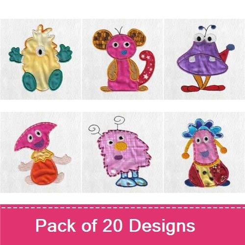 Applique Monsters 2