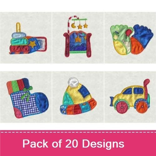 Applique Patchwork Baby Boy Accessories