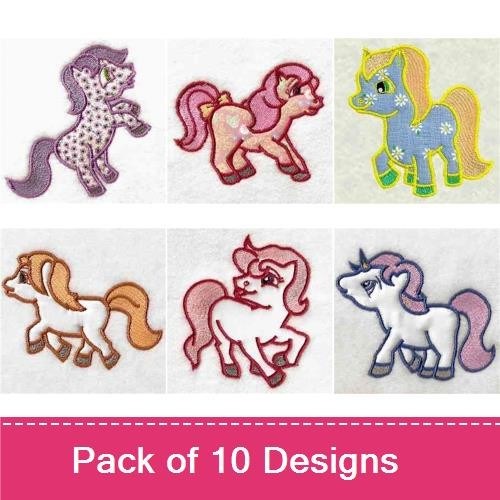 Applique Ponies