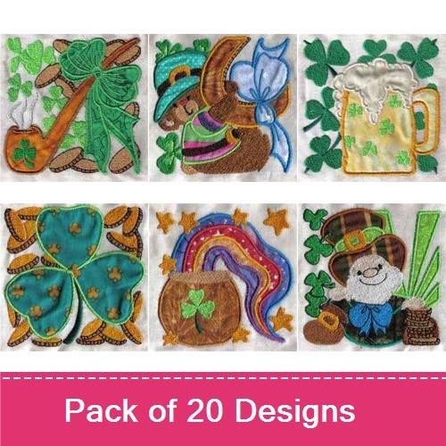 Applique Saint Pattys Day
