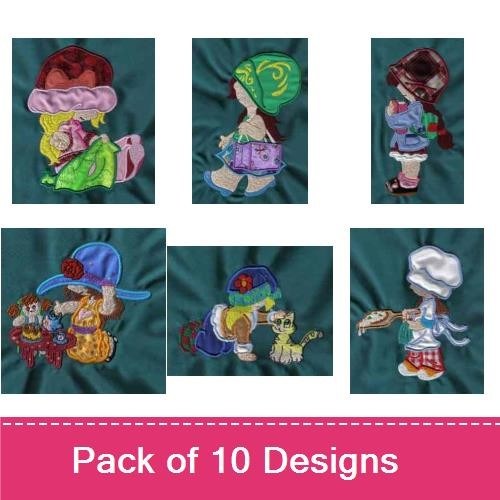 Applique Sunbonnets