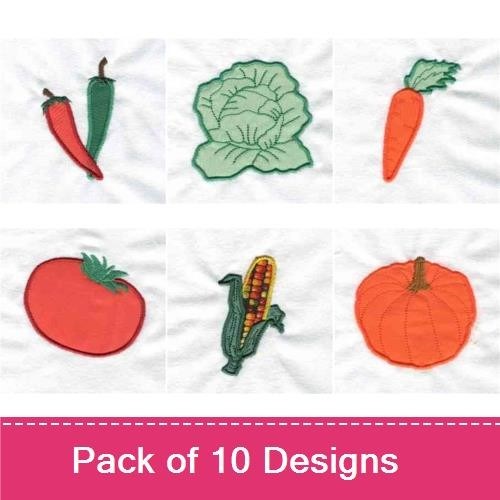 Applique Veggies