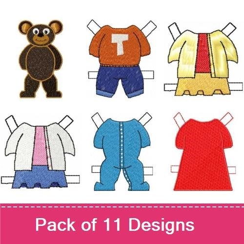 Bear Paper Doll