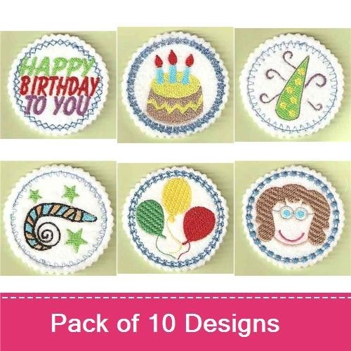 Birthday Suckers Set 2