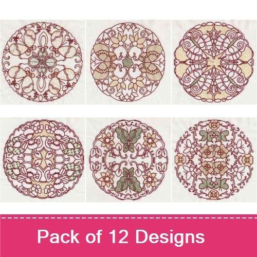 Butterfly Quilt Circles