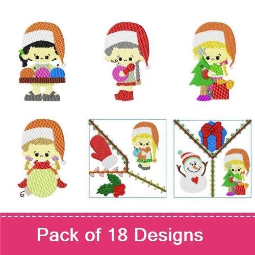 Christmas Ornament Girls