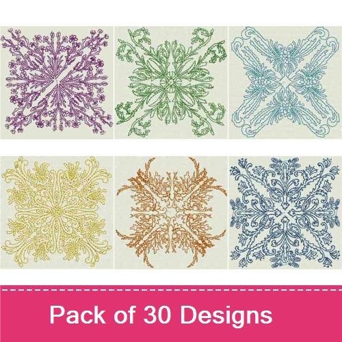 Delicate Quilt Blocks