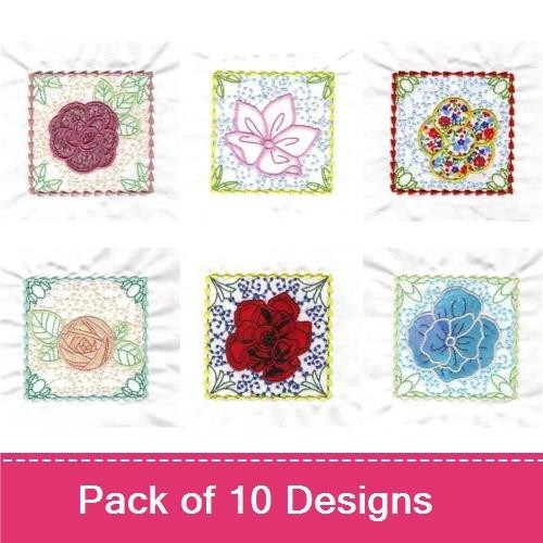 Divine Flower Squares