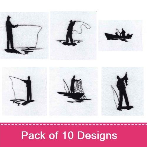 Fisherman Silhouettes