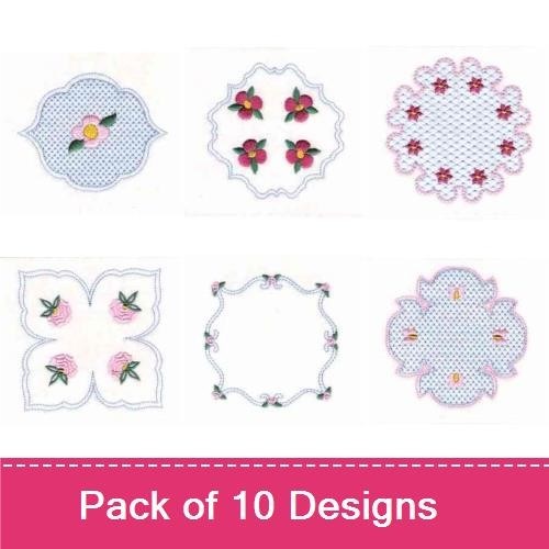 Floral Quilt Blocks 2