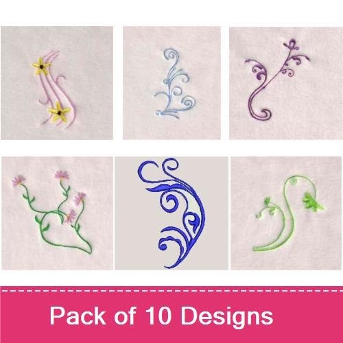 Floral Swirls