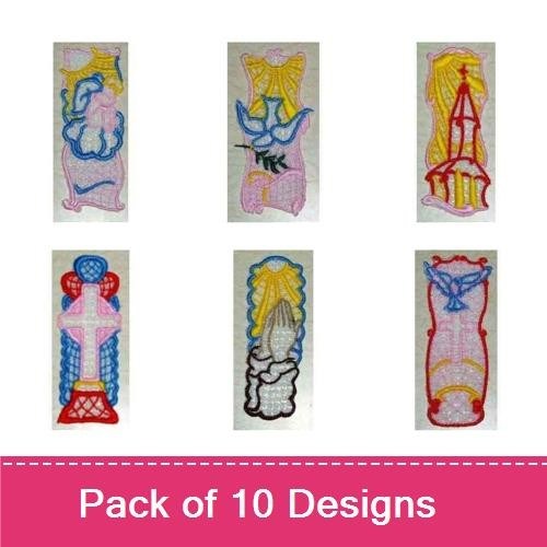 FSL Color Lace Religious Bookmarkers