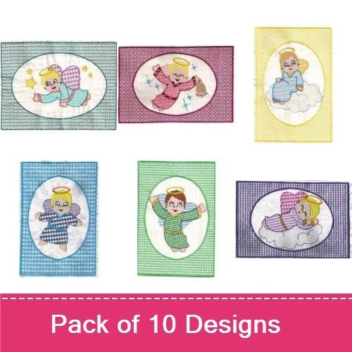Funny Angel Quilt Blocks