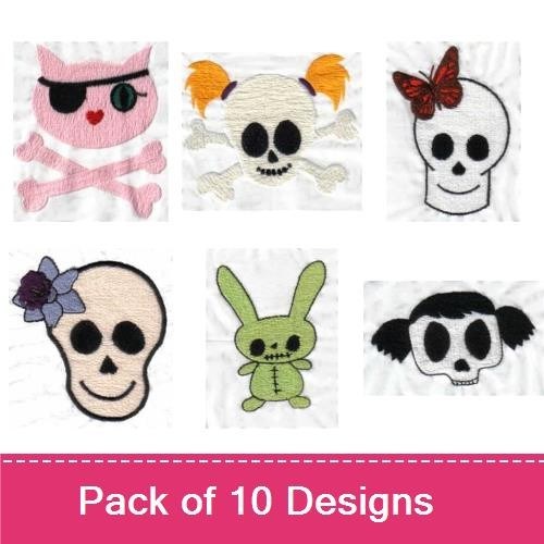Girly Skulls