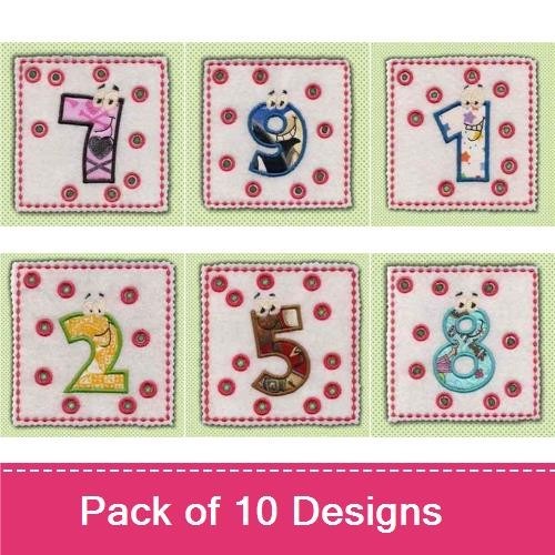 In The Hoop Lace Up Applique Activity Pages