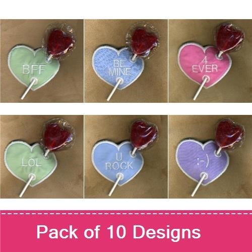 ITH Valentine Sucker Holders