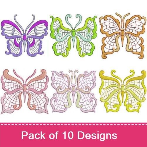 Jacobean Butterflies 2