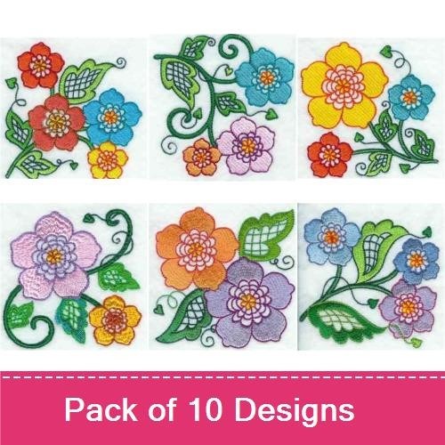 Jacobean Violets