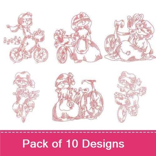 JN Bonnet Girls Bike
