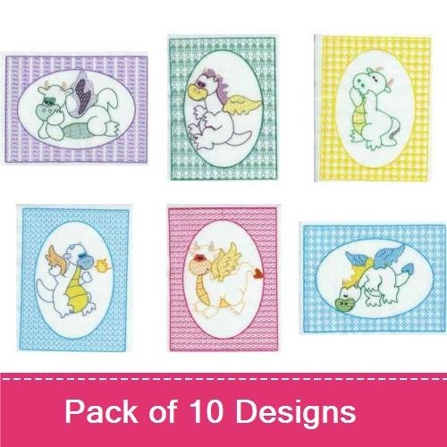 Lacy Dino Quilt Blocks
