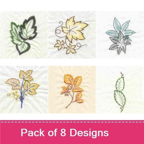 Large Openwork Fall Leaves