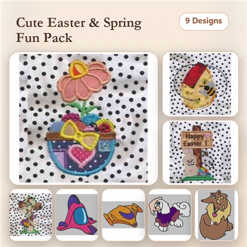 Easter Time Applique Easter Time Applique
