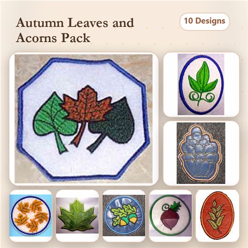 Fall Leaves Coasters