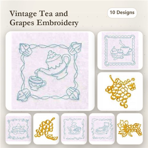 Spring Tea Time Blocks Spring Tea Time Blocks