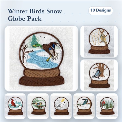 Winter Snow Globes