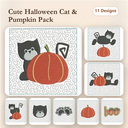 ITH Black Cats Table Topper