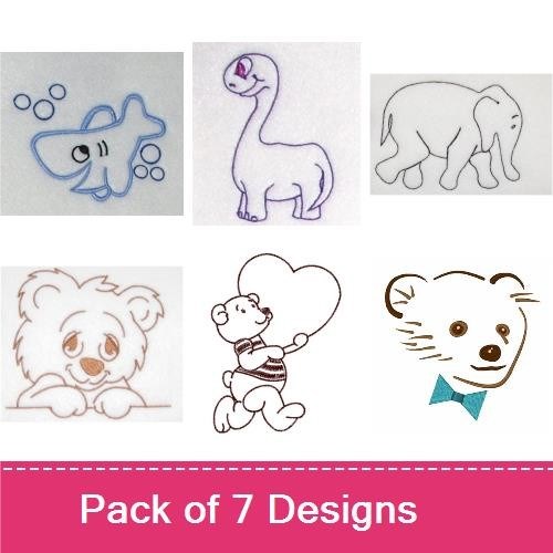 Nursery Animal Outlines