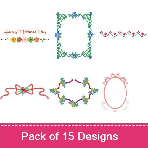 Floral Borders & Frames