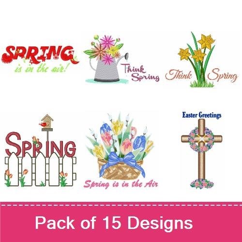 Think Spring Flowers!