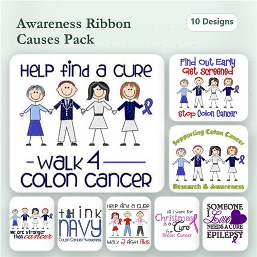 Awareness Ribbons Pack