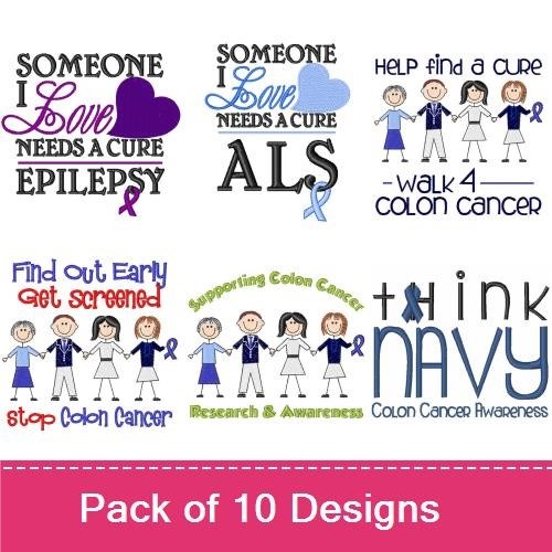Awareness Ribbons Pack