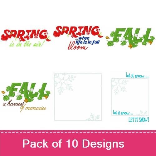 Seasonal Designs