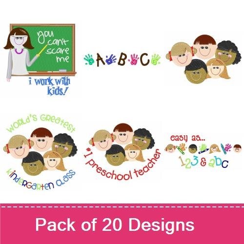 School & Children 1 (20 Pack)