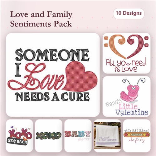 Cross Stitch Love