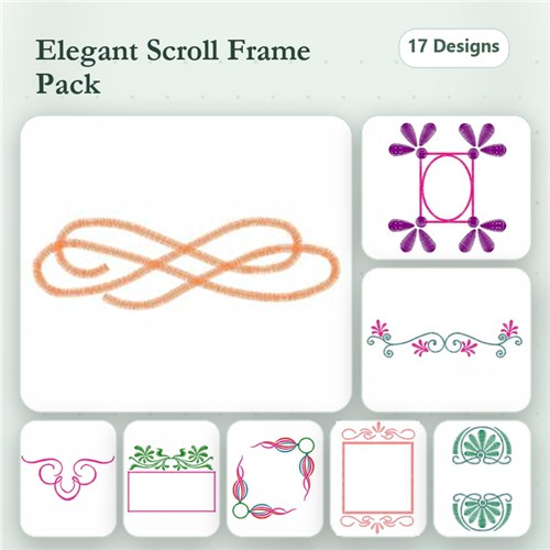Elegant Scroll Frames Embroidery Bundle – Floral Border & Decorative Frame Options (17 Designs) Elegant Scroll Frames Embroidery Bundle – Floral Border & Decorative Frame Options (17 Designs)